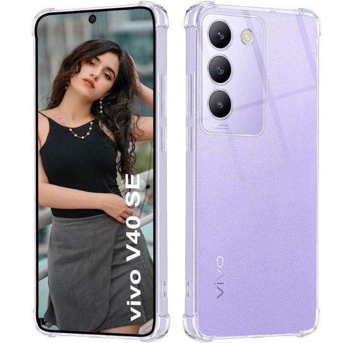 Funda De Silicona Reinforced  Vivo V40 Se 5g