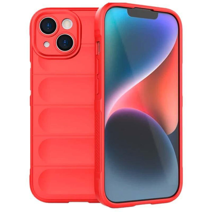 Funda De Silicona Wave Iphone 15 Plus Rojo
