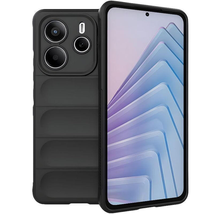Funda De Silicona Wave Redmi Note 14 4g Negro