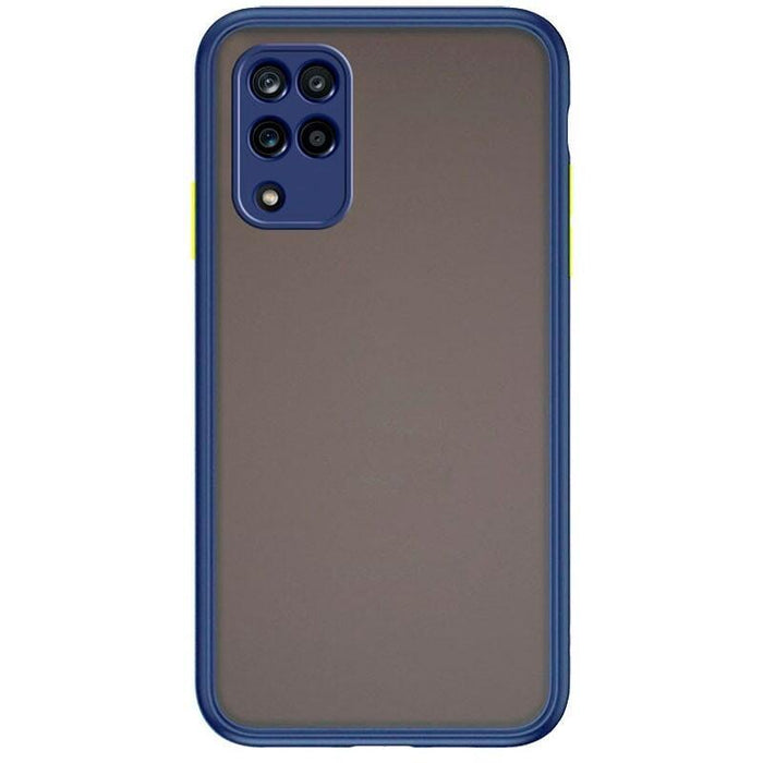 Funda Dual Mate Samsung Galaxy A12 A125 / A12 A127 / M12 Azul+Amarillo