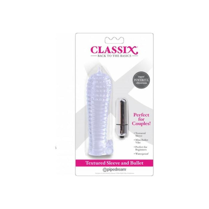 Funda  Duo Texturizada Y Mini Bala Transparente