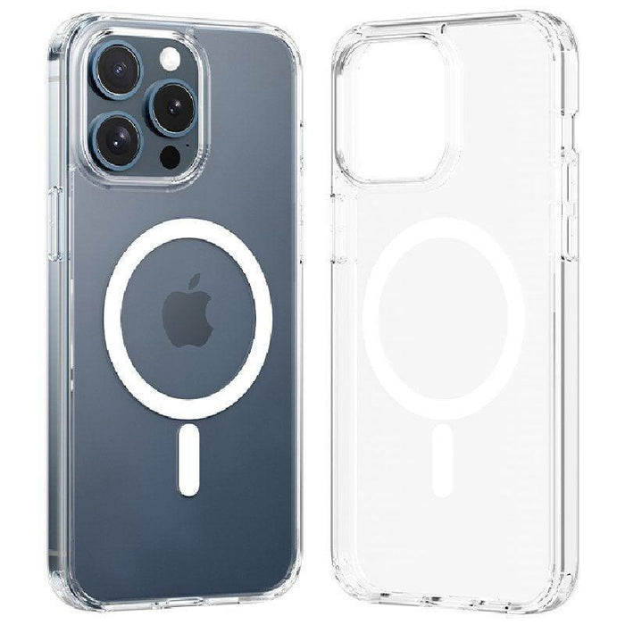 Funda Dura Con Magsafe Vention Kubt0-40 Compatible Con Iphone 14 Pro Max Transparente