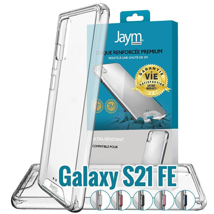 Funda Flexible Reforzada Drop-Test 3 Metros *Garantía De Por Vida* Para Samsung Galaxy S21 Fe - Jaym® **