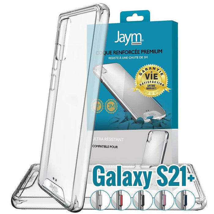 Funda Flexible Reforzada Drop-Test 3 Metros *Garantía De Por Vida* Para Samsung Galaxy S21 Plus - Jaym®**