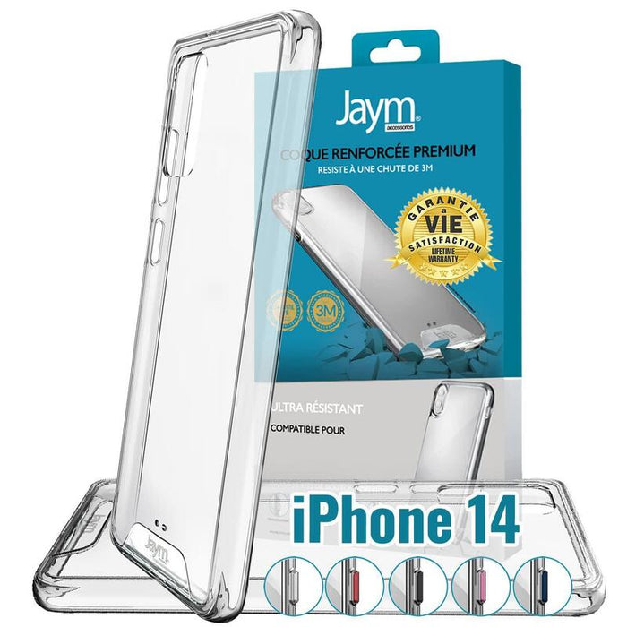 Funda Flexible Reforzada Drop-Test 3m Compatible Magsafe *Garantía De Por Vida* Para Iphone 14 - Jaym®