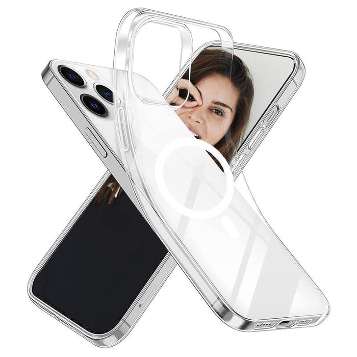 Funda Flexible Transparente Magsafe Compatible Apple Iphone 16 - Jaym®