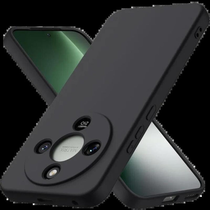 Funda Honor Magic8 Lite  5g Square Liquid Premium Negro
