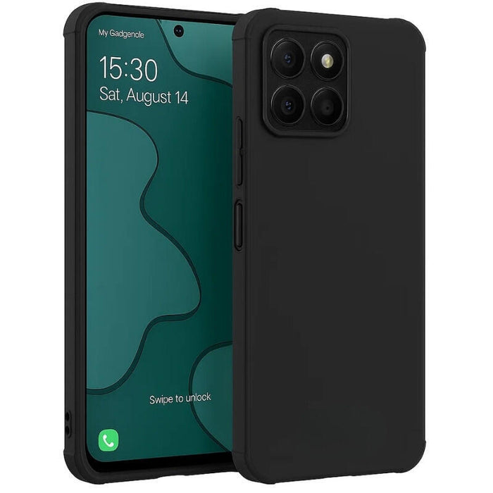 Funda Honor X8c Square Liquid Premium Negro