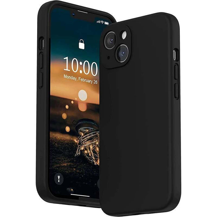 Funda Iphone 13 Square Liquid Premium Negro