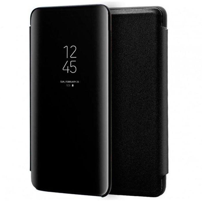 Funda Libro Smart Mirror Xiaomi Redmi 13c / Poco C65 Negro
