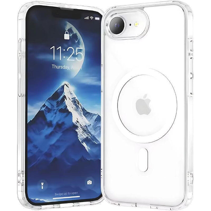 Funda Magsafe Compatible Para Iphone 16e 6.1" Transparente