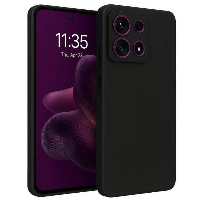 Funda Motorola Edge 60 Pro Square Liquid Premium Negro