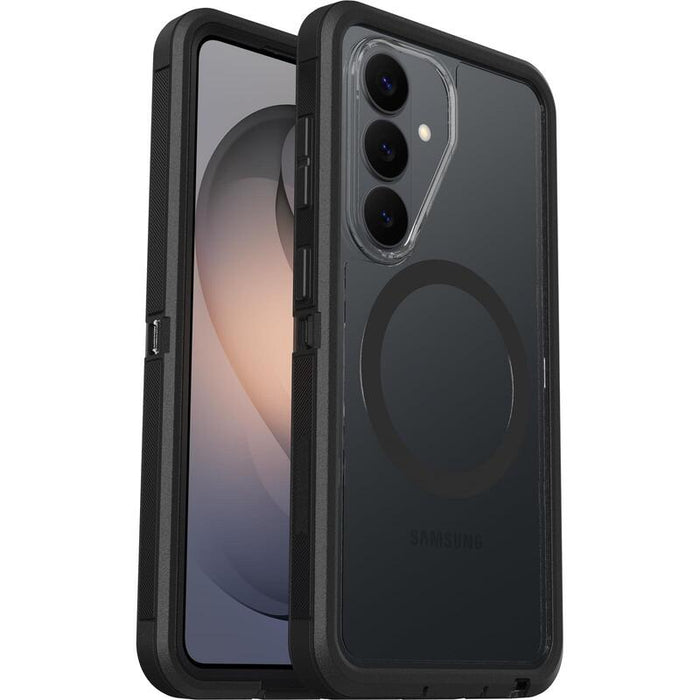 Funda Otterbox  Defender Series Pro Xt Con Imanes Para Samsung Galaxy S26, Resistente A Golpes Y Caídas, Ultra-Rugerizada, Testada 7x Con Estándares Militares Anticaídas, Transparente/Negro