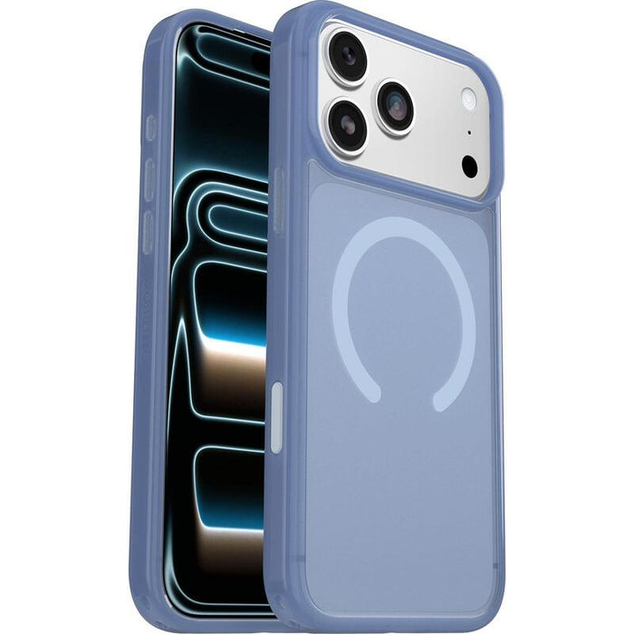 Funda Otterbox Symmetry Series Clear Magsafe Para Iphone 17 Pro Max, Resistente A Golpes Y Caídas, Funda Protectora Fina, Testada 3x Con Los Estándares Militares Anticaídas, Transparente/Azul