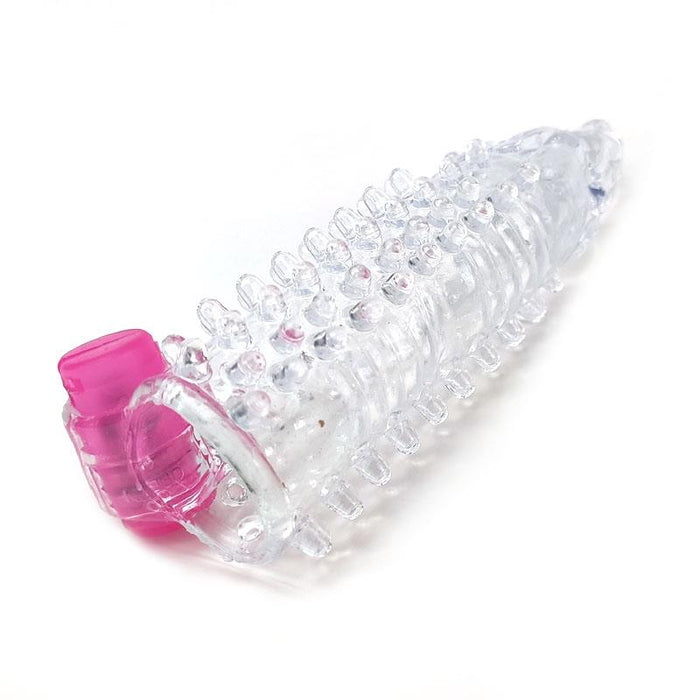 Funda Para El Pene Con Vibración Transparente