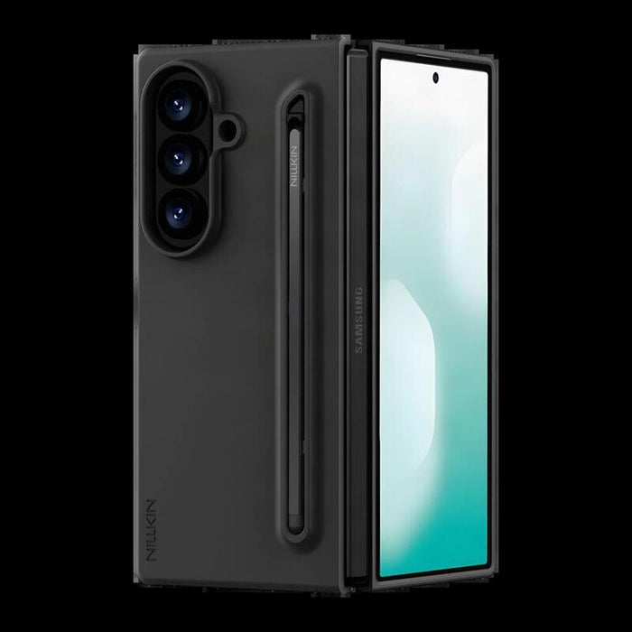Funda Para Smartphone Nillkin Flex Pure Fold Pen Slot Negro Silicona Líquida + Pc