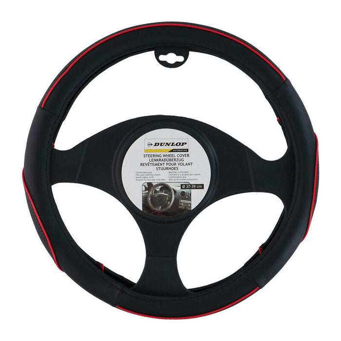 Funda Para Volante De Ø37-39 Cm Detalle Rojo