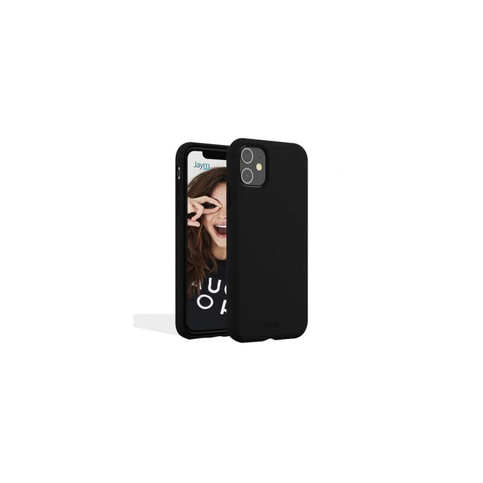 Funda Premium De Silicona Y Microfibra Compatible Magsafe Para Apple Iphone 13 Mini Negro - Jaym® Classic® **