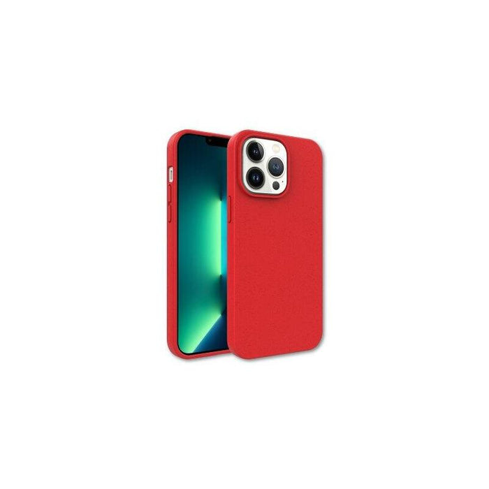 Funda Qcharx Biodegradable Iphone 17 Pro Rojo