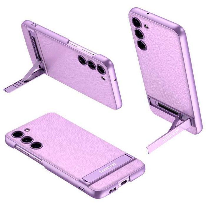 Funda Slim Samsung Galaxy S23 Con Soporte Lila