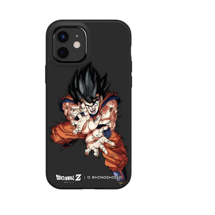 Funda Solidsuit Para Apple Iphone 12 / 12 Pro - Negro - Dragon Ball Z - Goku - Rhinoshield(Tm) **