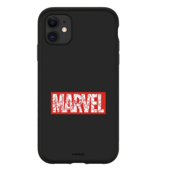 Funda Solidsuit Para Apple Iphone 13 - Negro - Marvel - Marvel Logo - Rhinoshield(Tm) **
