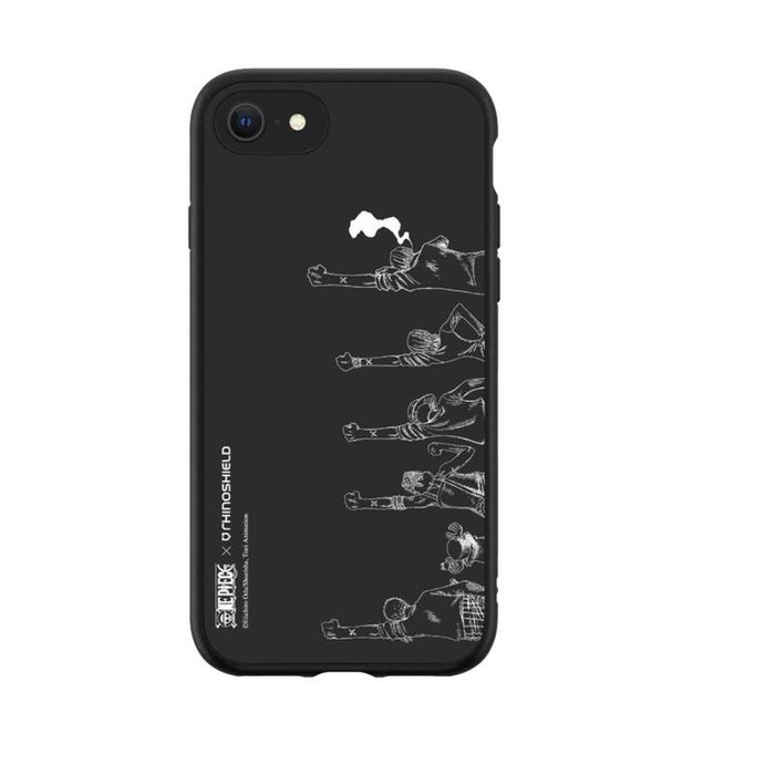 Funda Solidsuit Para Apple Iphone 7/8/Se 2020 (4g) / Se 2022 (5g) - Negro - One Piece - X Mark Of Friendship - Rhinoshield(Tm) **