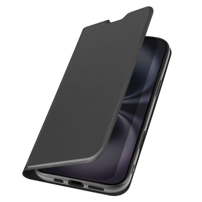 Funda Tipo Libro Con Soporte Soft Touch Negro Compatible Samsung Galaxy A07 4g - Jaym®