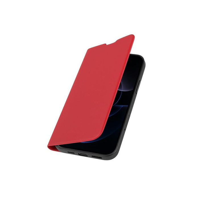 Funda Tipo Libro Con Soporte Soft Touch Rojo Compatible Samsung Galaxy S25 Fe 5g - Jaym®