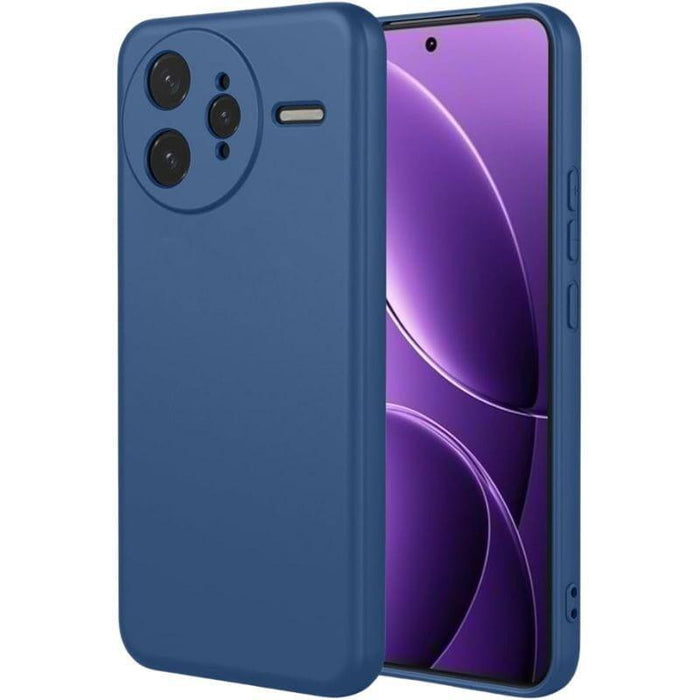 Funda Xiaomi Poco F7 Pro Square Liquid Premium Azul