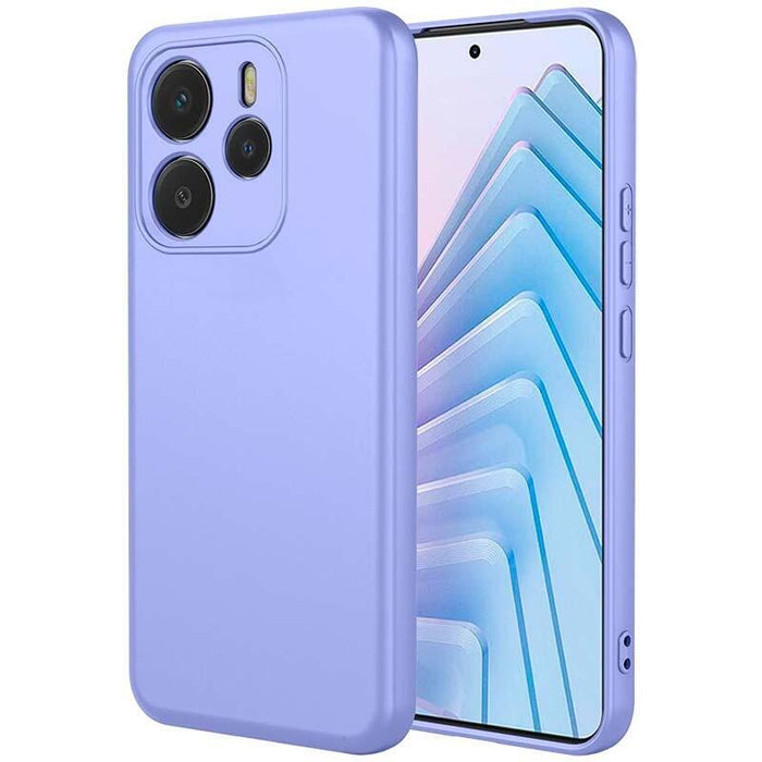 Funda Xiaomi Redmi Note 14 4g Square Liquid Premium Lavanda