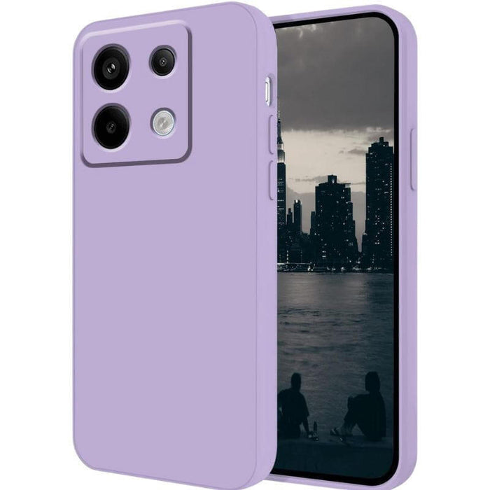 Funda Xiaomi Redmi Note 14s 4g Square Liquid Premium Lavanda