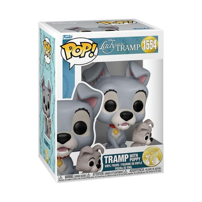 Funko Pop La Dama Y El Vagabundo Vagabundo Con Cachorro