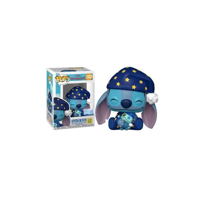 Funko Pop Stitch En Pijama 1747 - Lilo Y Stitch Brillante En La Oscuridad - 889698919210