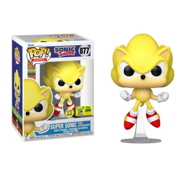 Funko Pop Súper Sonic 877 - Sonic Brilla En La Oscuridad Edición Limitada - 889698652599