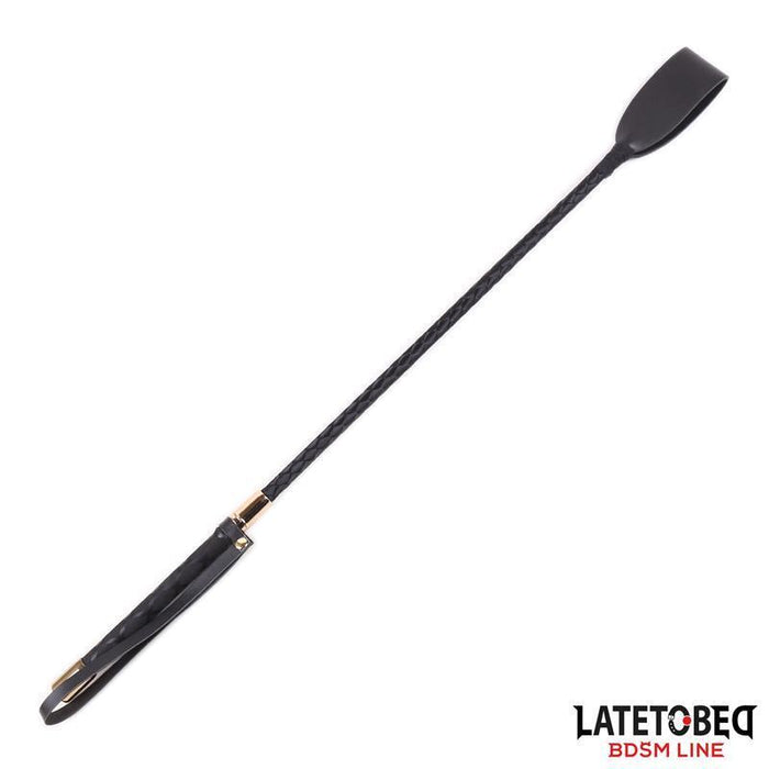 Fusta Clásica Negro Y Dorado 55 Cm