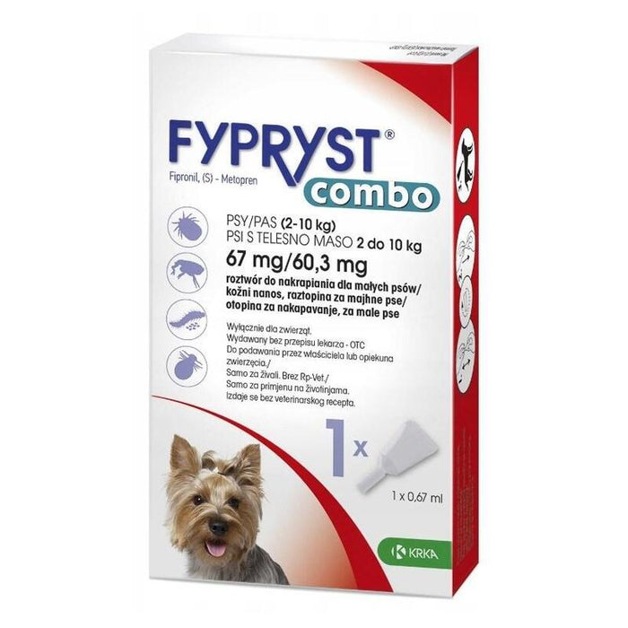 Fypryst Combo 67/60,3 Mg Pies  1 Pipeta