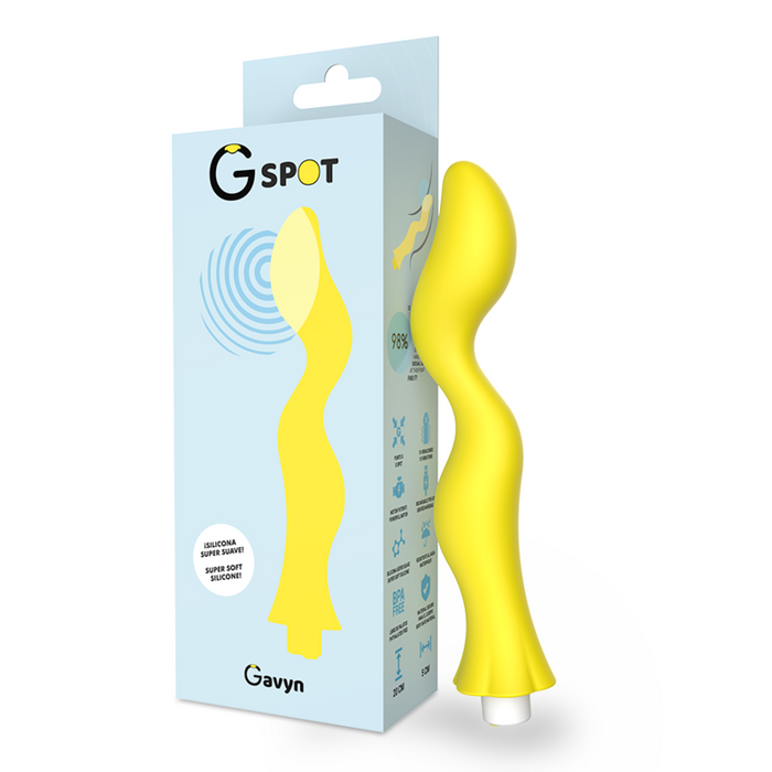 G-Spot - Gavyn Vibrador Punto G Amarillo