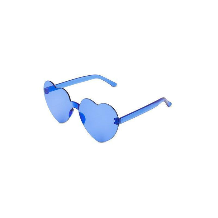 Gafas Party Con Forma De Corazon Azul