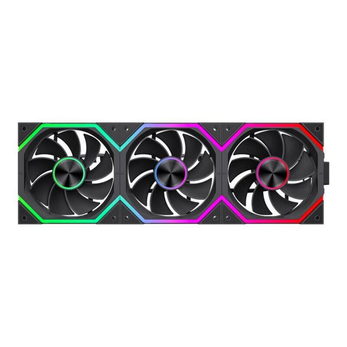 Ventilador  Pc Gamemax  Case Fan  Fn12a-N2 Wl-R  Black