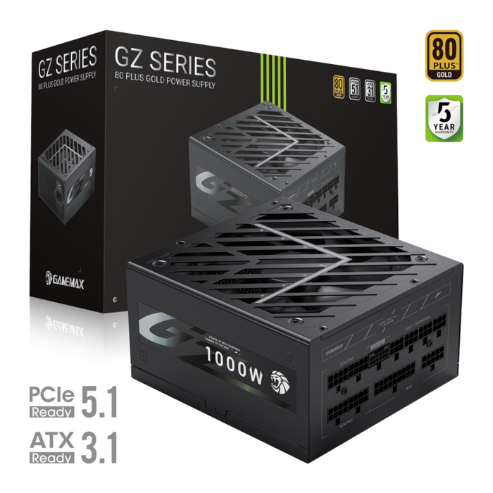 Gamemax  Psu  Gz 1000g  1000w  Gold  Full Modular
