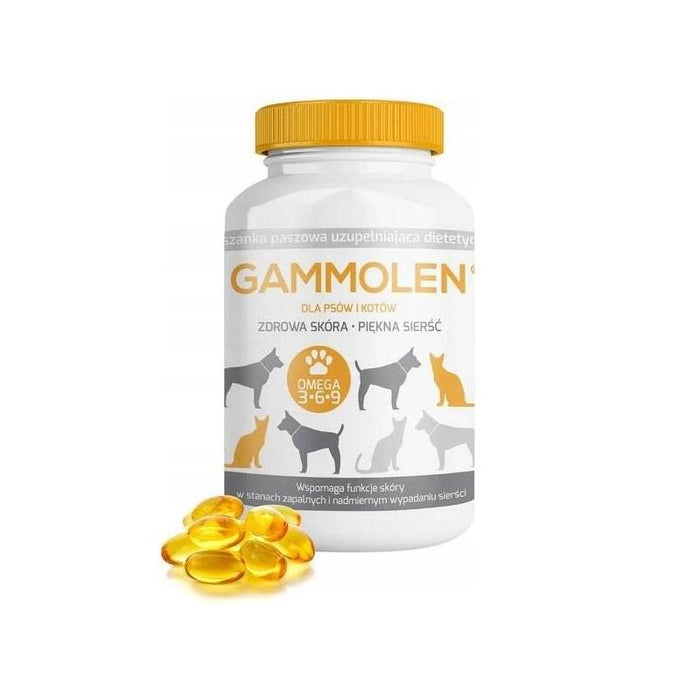 Gammolen Suplement Dla Zdrowej Skóry Psów I Kotów 60kaps.