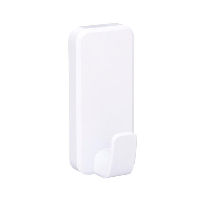 Gancho Para Utensilios, Extragrande, Blanco, 1 Ud + 2 Tiras, Máx 4,5 Kg