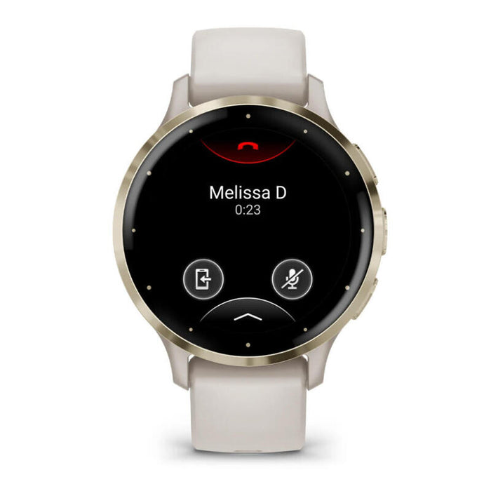 Garmin Venu 3s Ivory + Soft Gold Smartwatch 41mm