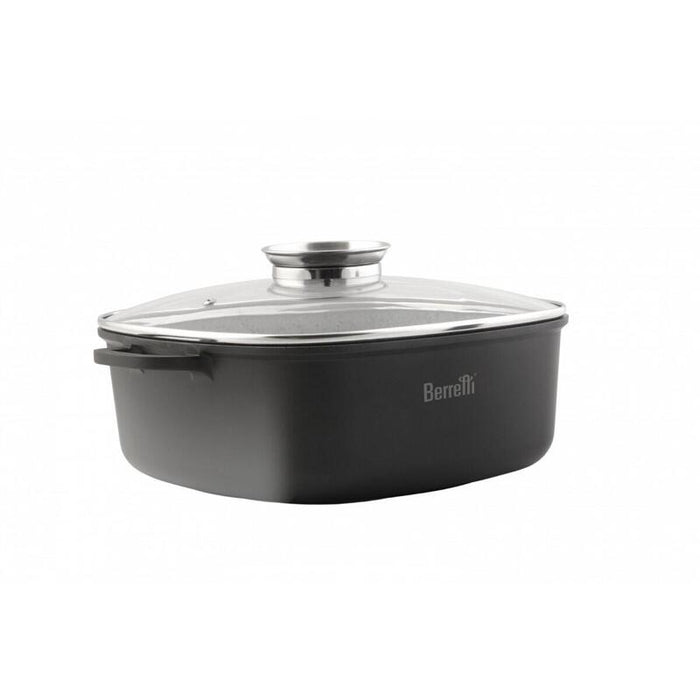 Garnek Niski 28 Cm Z Pokrywka Tivano