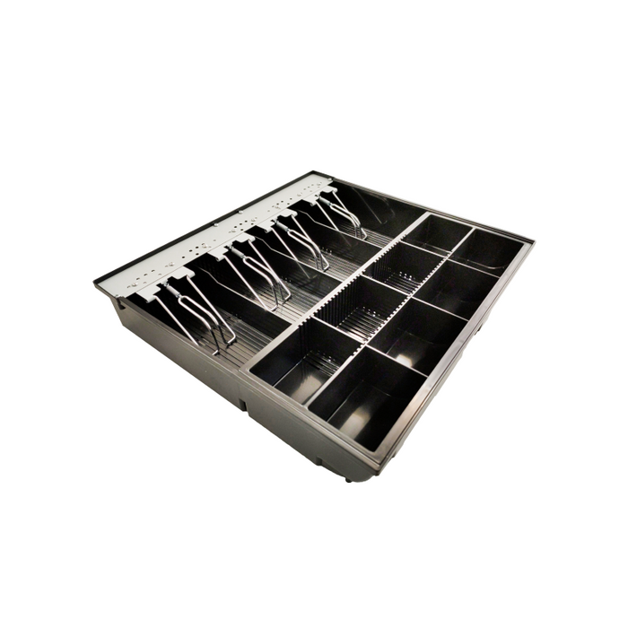 Gaveta Para Cajón Hs-410, Incluye 4 Billeteros Y 8 Monederos.