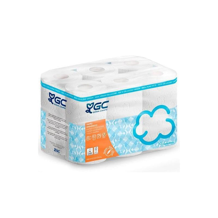 Gc Confordeco Papel Higiénico 200/22,4m Fsc Doble Capa Pack 12 Rollos Blanco