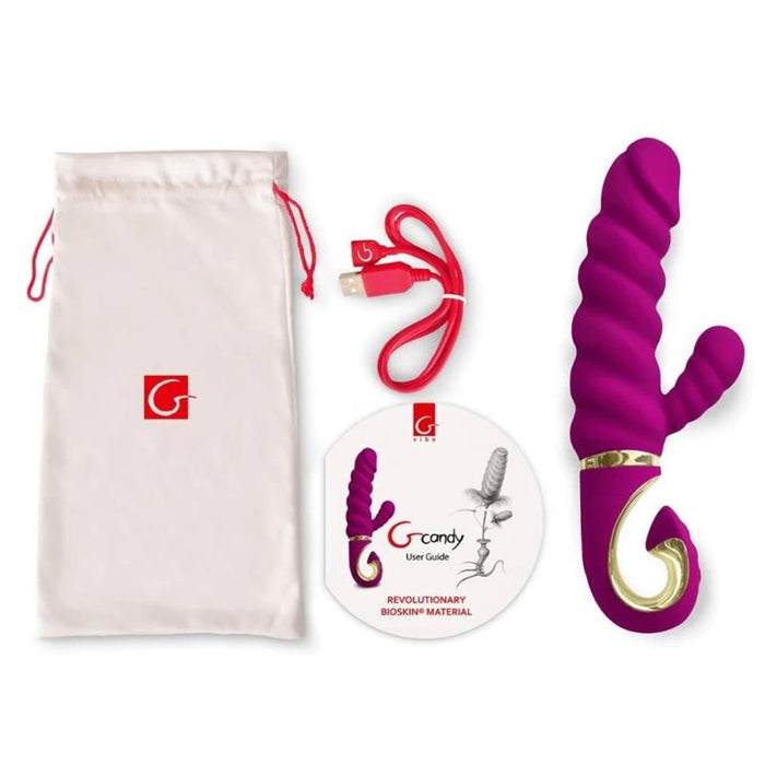 G-Vibe - Fun Toys Vibrador Rabbit Gcandy Sweet Raspberry
