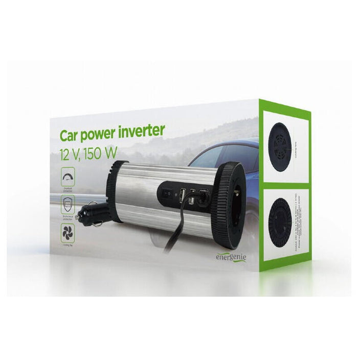 Gembird Inversor De Corriente Para Coche De 12 V 150 W