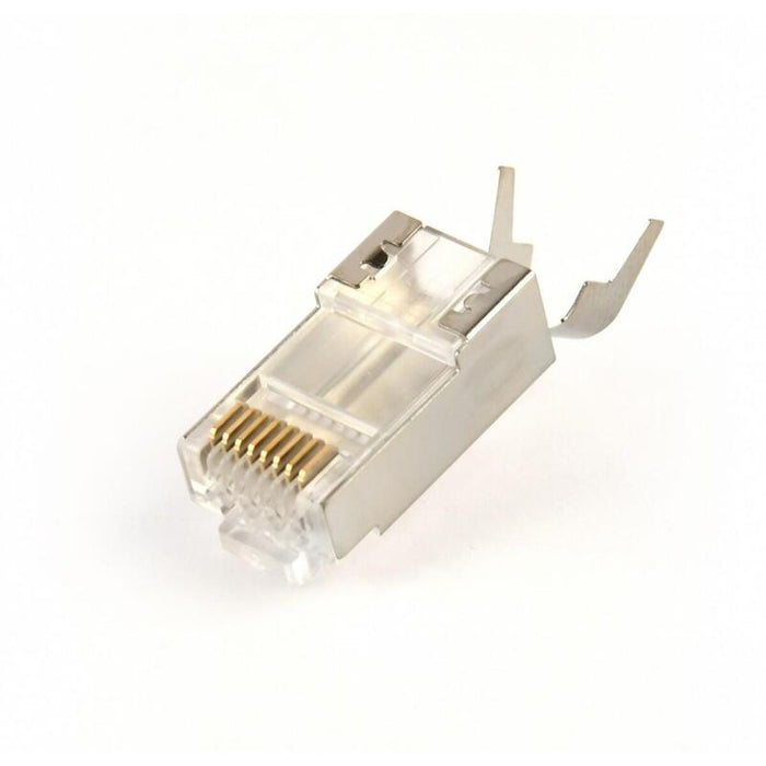 Gembird Shielded Modular Cat7 Pass-Through Type Plug 15u Gold Plated 50 Pcs Per Bag